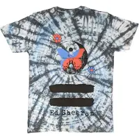 Ginza.se Ed Sheeran: Unisex T-Shirt/Yin & Yang Butterfly (White) (Wash Collection) (X-Large)