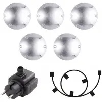 LightsOn Zenit Duo Vägg-/terrass 5-pack