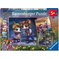 Ravensburger Pussel - 3x49 Delar - Möss och Helium - - One Size - Pussel