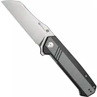 SENCUT Draxor S24035-3 Satin 9Cr18MoV, Gray Black G10, pocket knife