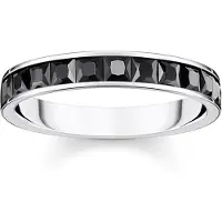 Thomas Sabo Heritage Shiny black ring TR2358-643-11-54