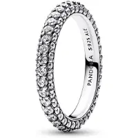 Pandora Timeless Pave Single-row Sterling silver alliansring 192627C01-54