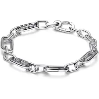 Pandora ME Sterling silver Five Openable Link Chain armband 593363C00-3