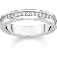Thomas Sabo Sparkling circles silver alliansring TR2254-051-14-52