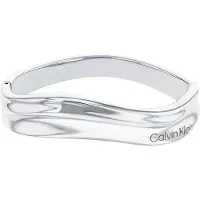 Calvin Klein Organic Shape Hinged Bangle