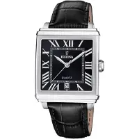 Festina F20681/3 Dam Silver och Svart Klocka