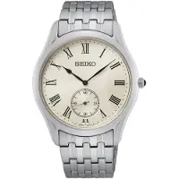 Seiko Klocka - SRK - Man - Rostfritt stål - 5 bar - Silverfärgad urtavla