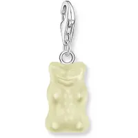 Thomas Sabo Haribo gold-plated charm pendant with goldbears in white berlock 2187-017-14