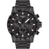 Tissot Rostfritt Stål Svart Urtavla Herr Modeklocka T125.617.33.051.00 svart