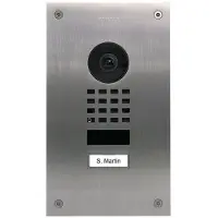 DoorBird D1101UV Upgrade IP Video-porttelefon LAN Utomhusenhet Rostfritt stål V2A (borstat)