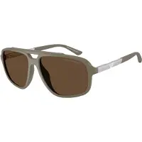 Giorgio Armani Solglasögon 0EA4236U MAT BEIGE 59 [] gray