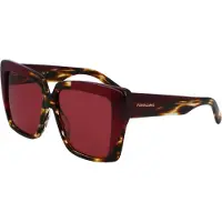 Salvatore Ferragamo Sf1060sn-215 55/14/140 Solglasögon För Kvinnor