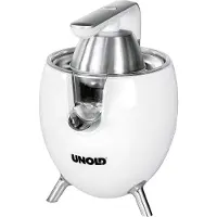 Unold Power Juicy, Handdriven juicepress, Vit, 1 m, Rostfritt stål, Plast, Rostfritt stål, 1100 W