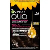 Garnier Olia permanent hårfärg 4.0 mellanbrun Hårfärg 1 st Nr. 4.0 - Mittelbraun