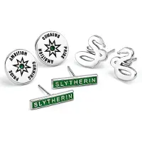 Ginza.se Harry Potter: Slytherin Set of 3 Stud Earrings
