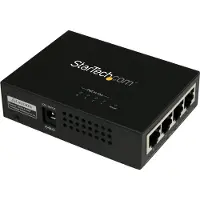 StarTech.com 4-portars Ethernet Power Over Ethernet+ Injektor-konverter