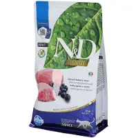 Farmina N&amp;D Lamm &amp; Blåbär Adult Cat 300 g