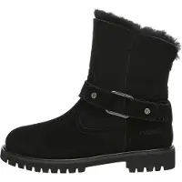 EVER AU Women Pheasant Mid Calf Fashion Boots - Svart