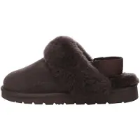 EVER AU Dam Pelican Slingback-tofflor med avtagbar rem - Choklad