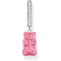Thomas Sabo Haribo single hoop earrings medium with pink goldbears örhängen CR727-052-9