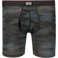 Saxx - Vandringskläder - Multi-Sport Mesh Remote CamoFaded Black för Unisex - Storlek L - Svart