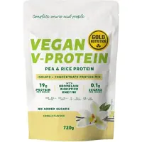 Gold Nutrition V Veganskt Protein Vanilj 720g