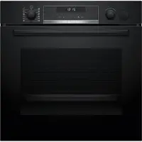 Bosch Serie | 6 HRG578BB7 - Ugn - med ångfunktion - inbyggd - Wi-Fi - fördjupning - bredd: 56 cm - djup: 55 cm - höjd: 58.5 cm - med självrengöring - Klass A+ - svart