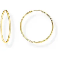 Thomas Sabo Medium hoop 18k guldpläterade hoops CR728-413-39