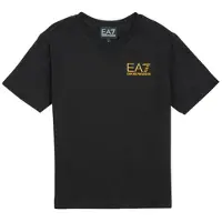 Emporio Armani T-shirts med korta ärmar EA7 CORE ID TSHIRT pojkar - Svart - 6 år