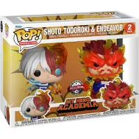 Funko POP! My Hero Academia Shoto Todoroki Och Endeavor Exklusiv Figur