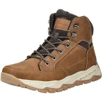 Tom Tailor Boots med snörning umbra / mörkbrun