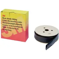 3M 3MTM HSR krympslang 12,7/6,4 mm, svart, dispenserlåda 6 m