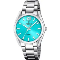 Festina Alegria Rostfritt Stål Turkos Urtavla Kvarts F20622-D Damklocka turkos