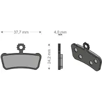 Brenta Ciclo Xo-elixir Trail/rsc/r/t Avid/sram Sintradbromsbelägg