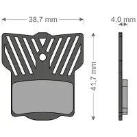 Brenta Ciclo Light Tech Mt2-8 Disk Magura Skivbromsbelägg