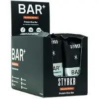 Styrkr Bar+ Energibar Låda Citronkaka Med Glasyr 60g 12 Enheter