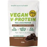 Gold Nutrition V Veganskt Protein Choklad 720g