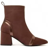 Montevita Heel Ankle Boot Cella I Brun