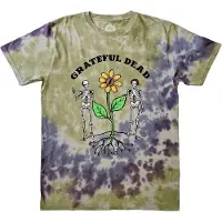 Ginza.se Grateful Dead: Unisex T-Shirt/Keep It Green (Grey) (Wash Collection) (Small)