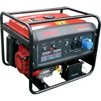 Al-Ko 6500 D-C, 5000 W, 230 V, 25 l, Bensin, Automatisk, 50 hz