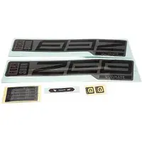 RockShox Zeb Ultimate Floght Attendant 27/29 For Gloss Black 2023 Klistermärkesset
