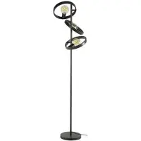 Zijlstra Golvlampa Ringelbach, Svart, Vardagsrum / matsal, Metall, Modern, Golvlampa