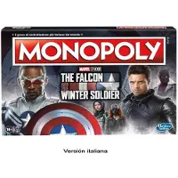 Hasbro Monopol Falcon And The Winter Soldier Brädspel Italienska