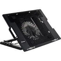 Vakoss - Fläkt till bärbar dator/notebook - 17 - 130 mm - svart