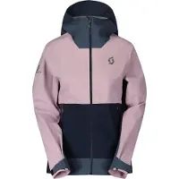 SCOTT - Skidjackor dam - DryoSpun 3L Remix Jacket W Metal Blue Cloud Pink för UnisexUll - Storlek S - Rosa