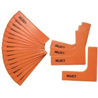 Selected Markeringsplattor - Orange, storlek One Size