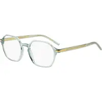 BOSS Aqua-acetate optical frames with gold-tone temples