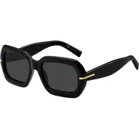 BOSS Black-acetate sunglasses with gold-tone hinges
