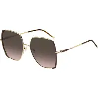 BOSS Steel sunglasses in brown and gold tones