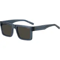 HUGO Transparent-blue sunglasses with grey lenses